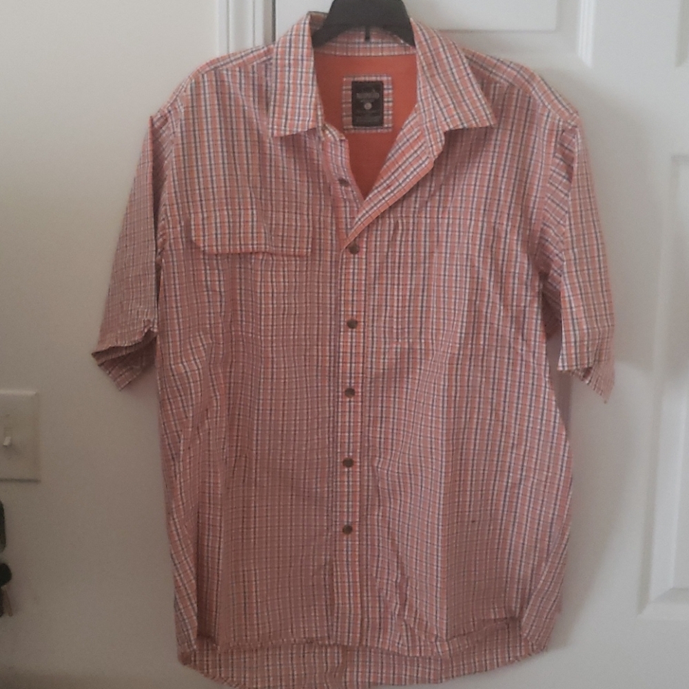 Redhead shirt sleeve button up